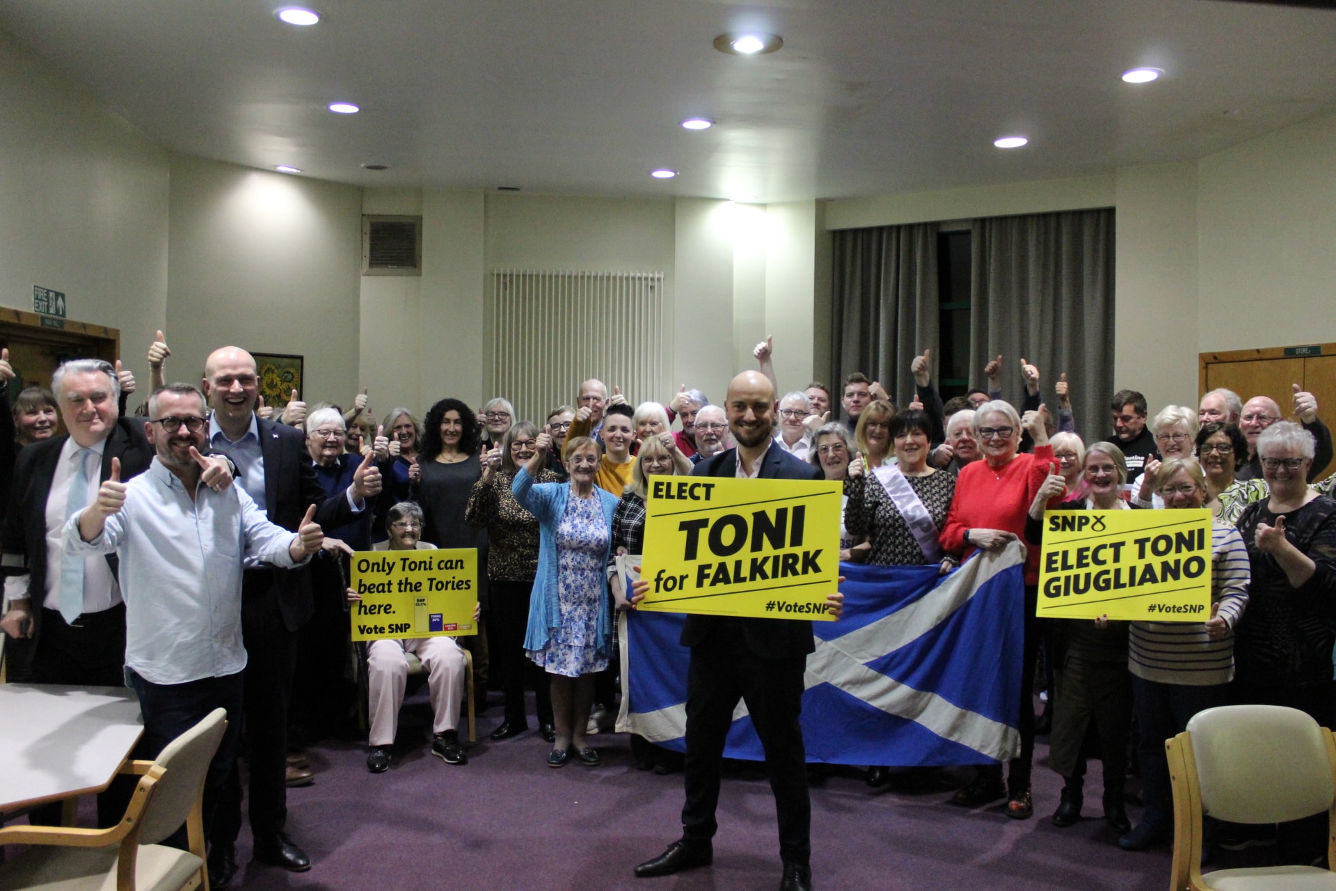 Toni Giugliano's Adoption Night